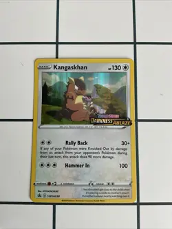 Kangaskhan Brand New- (Prerelease) SWSH038 SWSH: Sword & Shield Promo Cards Holo - Image 1