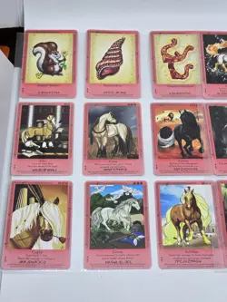 Bella Sara Ancient Lights Card Lot of 28 CCG Collectible Horses Pegasus ++ - Image 2