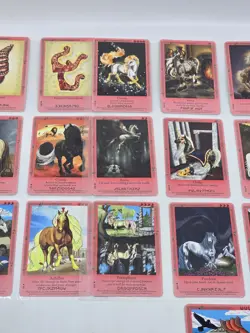 Bella Sara Ancient Lights Card Lot of 28 CCG Collectible Horses Pegasus ++ - Image 3