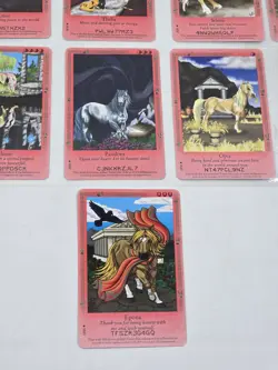 Bella Sara Ancient Lights Card Lot of 28 CCG Collectible Horses Pegasus ++ - Image 4