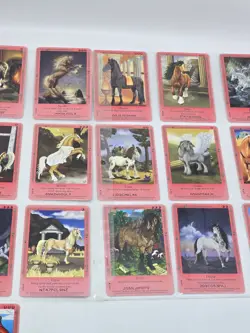 Bella Sara Ancient Lights Card Lot of 28 CCG Collectible Horses Pegasus ++ - Image 5
