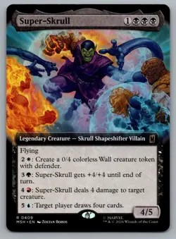 Super-Skrull (Extended Art) 409 Rare Marvel Super Heroes Magic: The Gathering NM - Image 1
