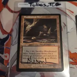 Magic: The Gathering Bloodstained Mire Onslaught Signed Lot Rob Alexander 4 Car… - Image 3
