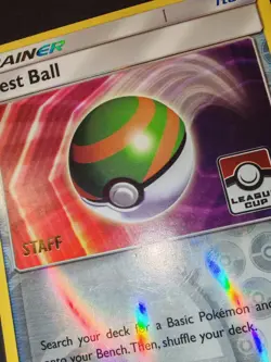 Nest Ball Staff League Cup Promo 123/149 - Pokemon Card ENG 2017 - Image 2