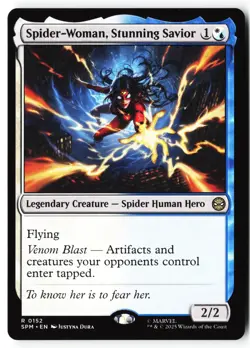 SPM Spider-Woman, Stunning Savior 152 R NM - Image 1