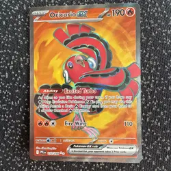 Oricorio ex 110/094 Ultra Rare Phantasmal Flames Pokemon Holo Near Mint - Image 1