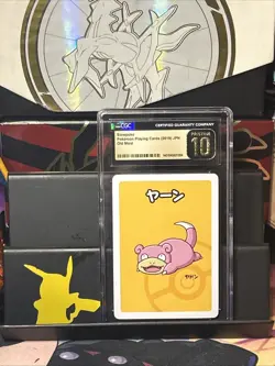 CGC 10 Pristine Slowpoke Old Maid 2019 Japanese Pokemon Card - Image 1