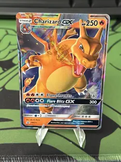 Pokemon TCG - Charizard GX SM211 - Black Star Promo - Sun & Moon - LP - Image 1