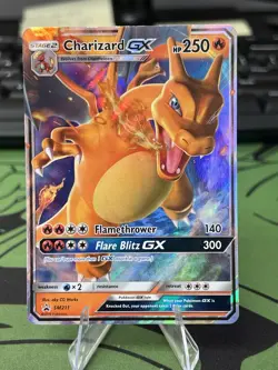 Pokemon TCG - Charizard GX SM211 - Black Star Promo - Sun & Moon - LP - Image 2