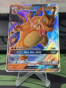 Pokemon TCG - Charizard GX SM211 - Black Star Promo - Sun & Moon - LP - Image 3