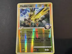 Zapdos G 12/99 Reverse Holo 2009 Pokemon Platinum Arceus MP - Image 1