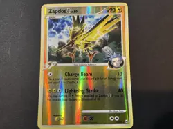 Zapdos G 12/99 Reverse Holo 2009 Pokemon Platinum Arceus MP - Image 2