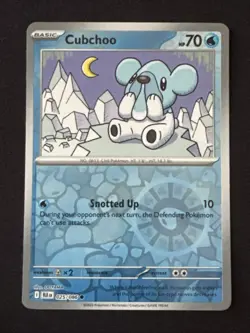 Cubchoo 25/86 Reverse Holo Black Bolt -Near Mint- Pokemon TCG - Image 1