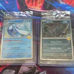 Pokemon TCG Pitch Black 2026 Primarina Zarude Armarouge Holo Promo Lot (3) - Image 2