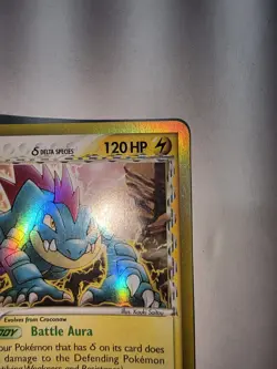 Feraligatr Delta Species 2/101 Dragon Frontiers Holo Pokemon TCG NM - Image 3