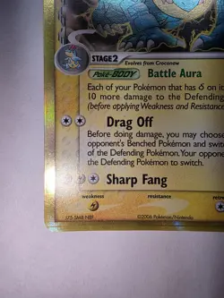 Feraligatr Delta Species 2/101 Dragon Frontiers Holo Pokemon TCG NM - Image 5
