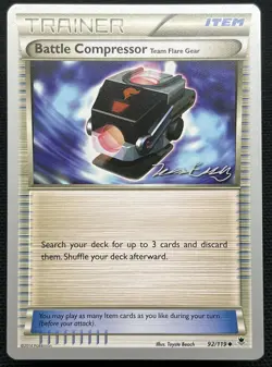 Battle Compressor 92/119 Pokemon World Championships NM - Image 1