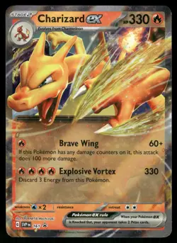 Charizard ex 161 Holo Promo Scarlet & Violet Promo Pokemon Near Mint - Image 1