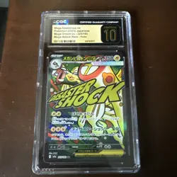 CGC Pristine 10 Mega Eelektross ex 225/193 Mega Dream ex Holo JP 2025 - Image 1