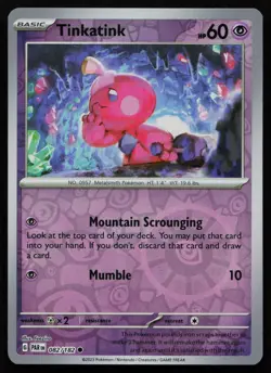 TINKATINK - 082 / 182 - Reverse Holo - NM - Paradox Rift - Image 1