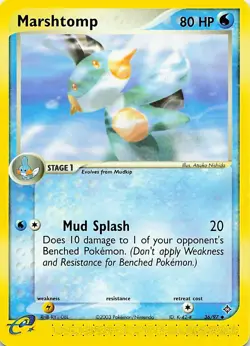 Marshtomp 36/97 Uncommon Dragon Pokemon Lightly Played - Image 1