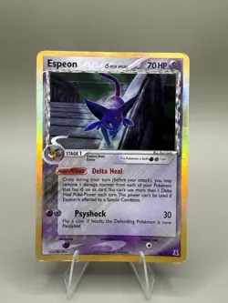 Espeon 4/113 Holo EX Delta Species 2005 Pokemon (MP) - Image 1