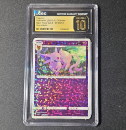 Espeon 05/14 Gem Pack Vol.2 2025 Chinese Stars Holo CGC Pristine 10 - Image 1