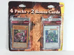 Yugioh Flaming Eternity Unlimited Edition Sealed Booster Pack Lot of 4 Blister - Image 1