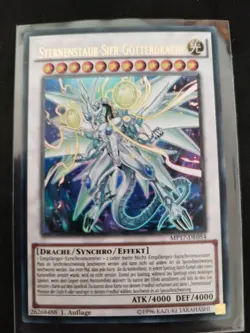 Yu-Gi-Oh! Sternenstaub-Sifr-Gotterdrache - MP17-DE054 / Ultra Rare 1. Auflage NM - Image 1