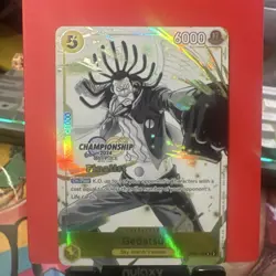 One Piece TCG | Gedatsu | Championship 2024 Finalist | Monochrome | OP05-102 - Image 1