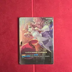 Unforeseen Incident (Store Tournament Winner Pack 01) Near Mint Gundam Card - Image 1