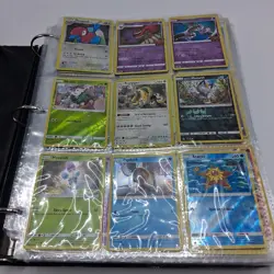 Pokemon Ultra Pro Pikachu Binder Lot w/ 500+ Cards Holos Rares Commons Energy - Image 2