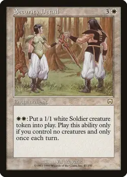 Security Detail - 47 / English / Lightly Played MTG - Image 1