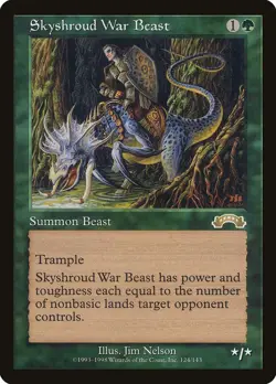 Skyshroud War Beast - 124 / English / Near Mint MTG - Image 1