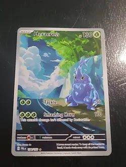 Heracross - 194/193 - Pokemon Paldea Evolved Illustration Rare Card NM - Image 1