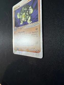 Golem ex 91/97 Dragon Holo Rare Pokemon TCG Nintendo vintage e-reader MP - Image 5