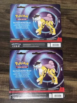 Pokemon TCG Mega Evolution Phantasmal Flames 2 Pack Blister Raikou New Sealed X2 - Image 2