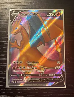 Pokemon TCG Charizard V SWSH050 Sword & Shield Promo Holo Eng MINT - Image 1