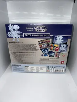 Pokemon Sword & Shield Chilling Reign Elite Trainer Box Ice Rider Calyrex - Image 2