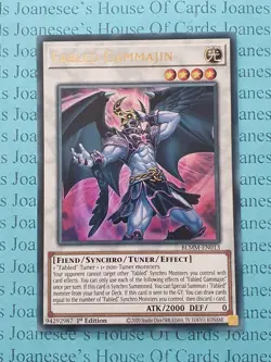 BLMM-EN013 Fabled Gammajin Ultra Rare Yu-Gi-Oh Card 1st Edition New - Image 1