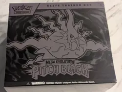 Pokemon Mega Evolution Pitch Black Elite Trainer Box Factory Sealed New - Image 1