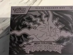 Pokemon Mega Evolution Pitch Black Elite Trainer Box Factory Sealed New - Image 3