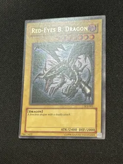 Red-Eyes B. Dragon SDJ-001 Ultra Unlimited Edition - VLP/NM+ - YuGiOh - Image 3