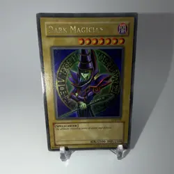 Konami Yu-Gi-Oh! TCG Dark Magician LOB-005 LOBEWD Ultra Rare Holo Unlimited - Image 1