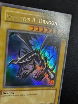 Yugioh - Red-Eyes B. Dragon LOB-070 Unlimited Ultra Rare MP - Image 2