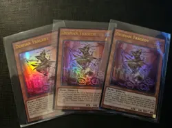 3x Despian Tragedy CH01-EN009 Ultra Rare 1st Ed NM Playset YUGIOH - Image 1
