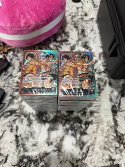 Bandai One Piece CCG ST13 Leader Luffy & Ace Starter deck lot of 14 - Image 1