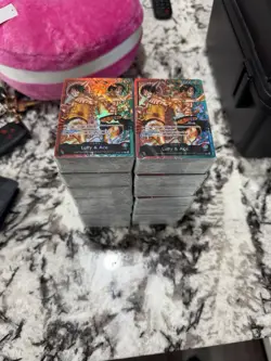 Bandai One Piece CCG ST13 Leader Luffy & Ace Starter deck lot of 14 - Image 2