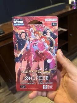 ONE PIECE Heroines Edition EB-03 Sleeved Booster Pack Bandai - NEW SEALED - Image 1