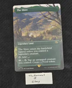 The Shire (Borderless) - MTG The Lord of the Rings: Tales of Middle-Earth NM REG - Image 1
